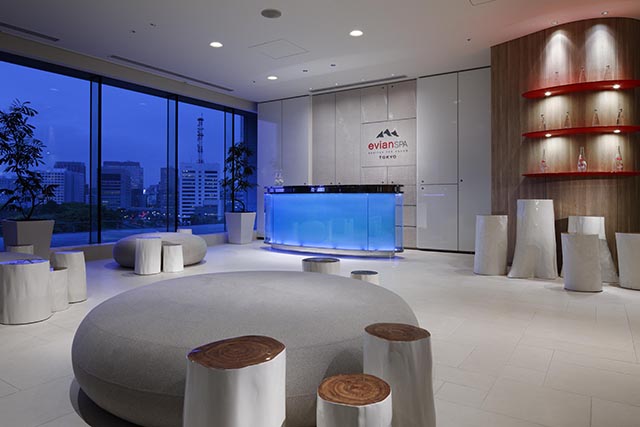 水の力で美しくなる「エビアン スパ 東京」でセレブ気分を満喫しよう